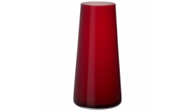 Numa Sq vase Deep Cherry